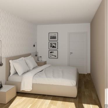 Projet d'aménagement d'une chambre de 10 m² - rendu